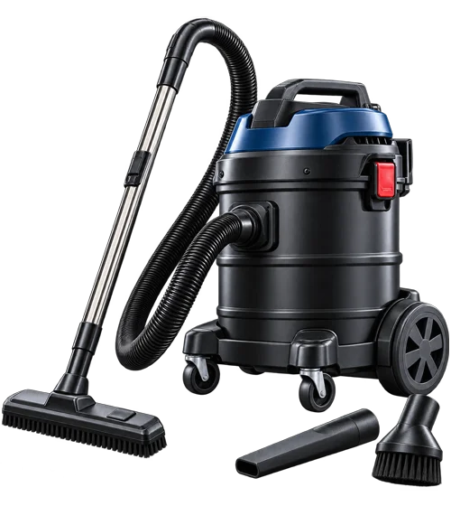 Professional HEPA soot vacuum used for fire damage restoration