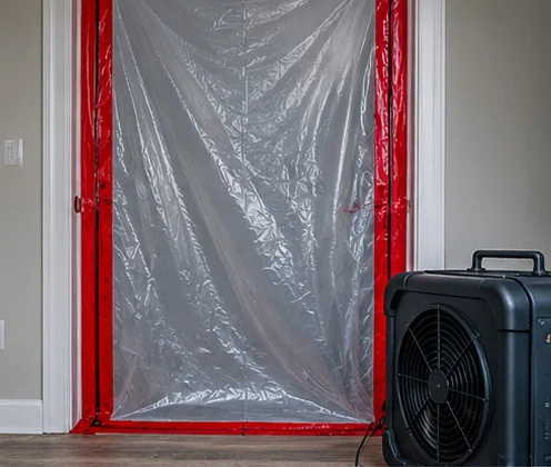 Mold containment and air filtration