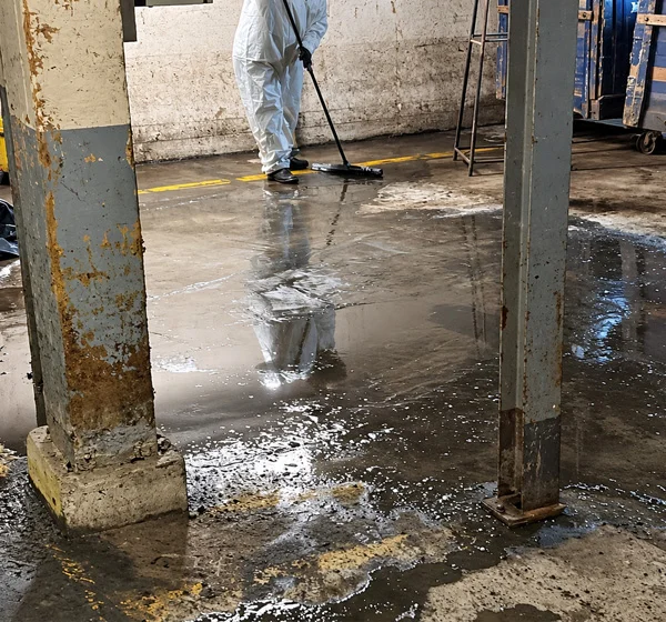 Commercial flood cleanup