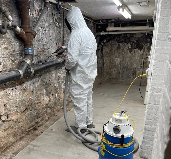 Professional mold remediation