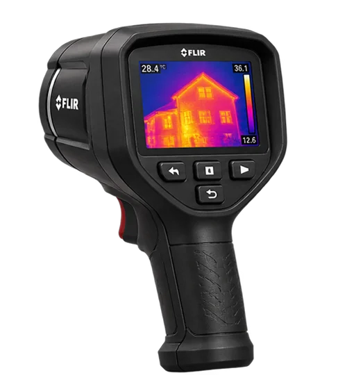 Thermal imaging camera for detecting hidden moisture